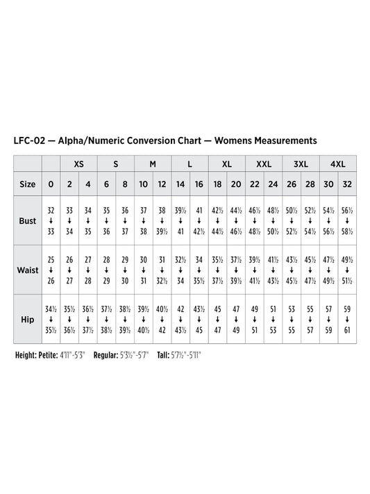 SIZECHART