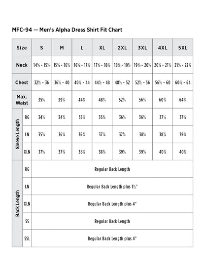 SIZECHART