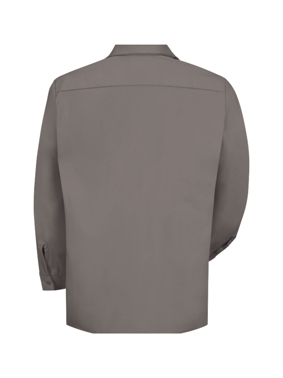 Men's Long Sleeve Wrinkle-Resistant Cotton Work Shirt - SC30 - Graphite Grey