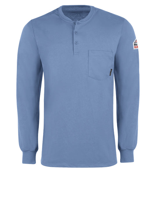 Men's Fr Lightweight Henley- Ch - SEL2 - Light Blue