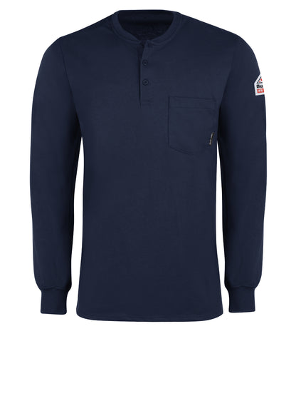 Men's Fr Lightweight Henley- Ch - SEL2 - Navy