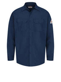 Men's Midweight Excel Flame-Resistant Work Shirt - SEW2 - Navy