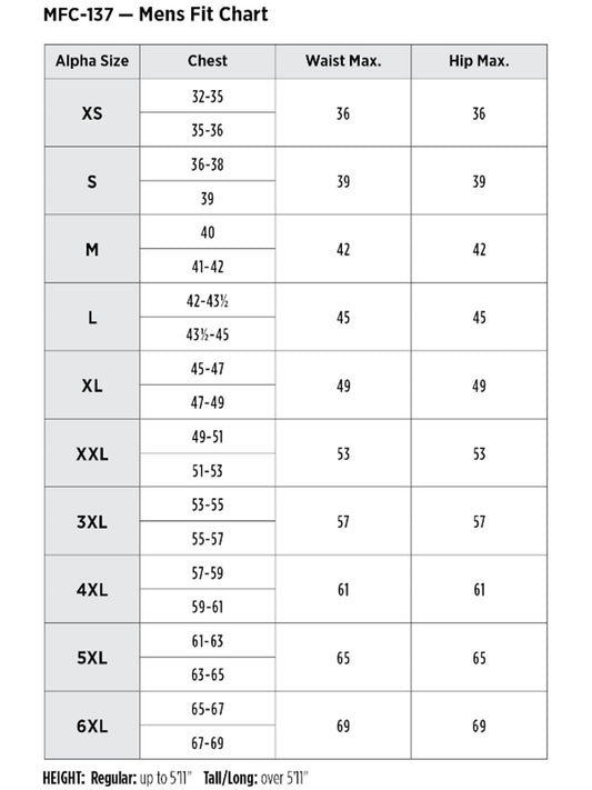 SIZECHART