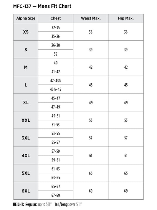SIZECHART