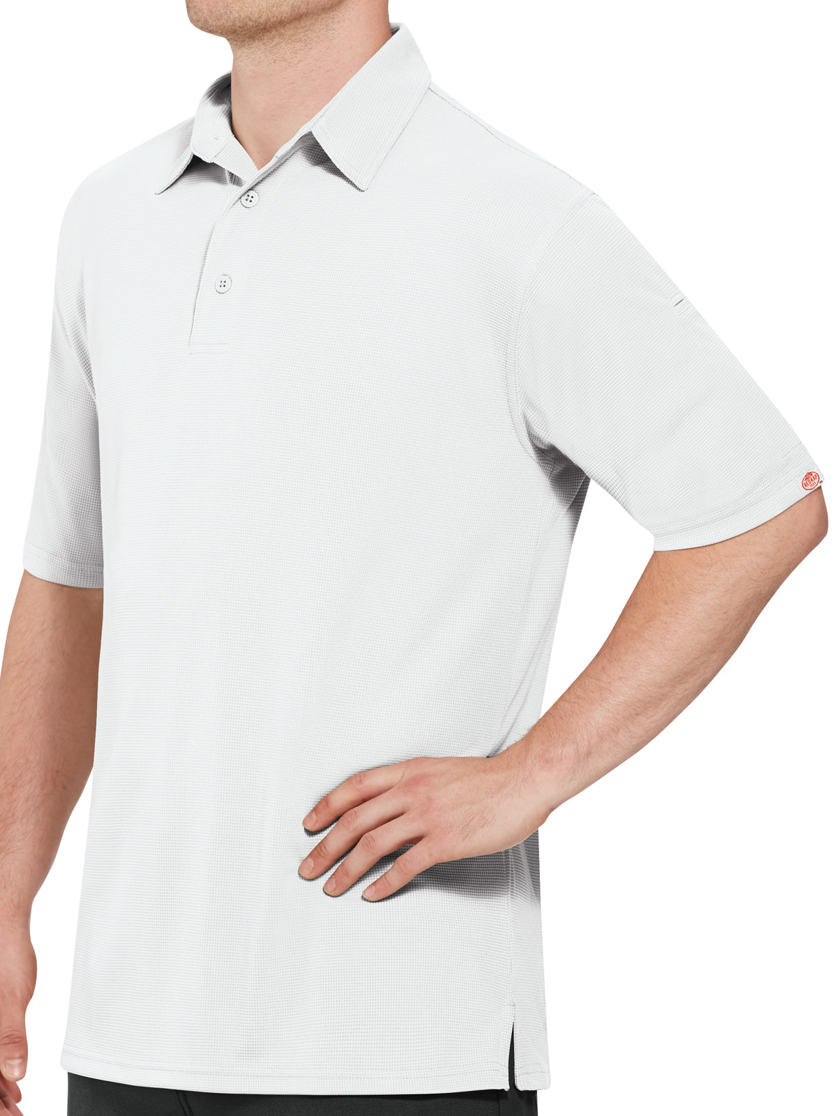 Men's Short Sleeve Performance Knit Flex Series Pro Polo - SK90 - White