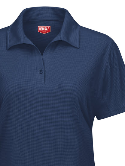 Women's Short Sleeve Performance Knit Flex Series Pro Polo - SK91 - Navy