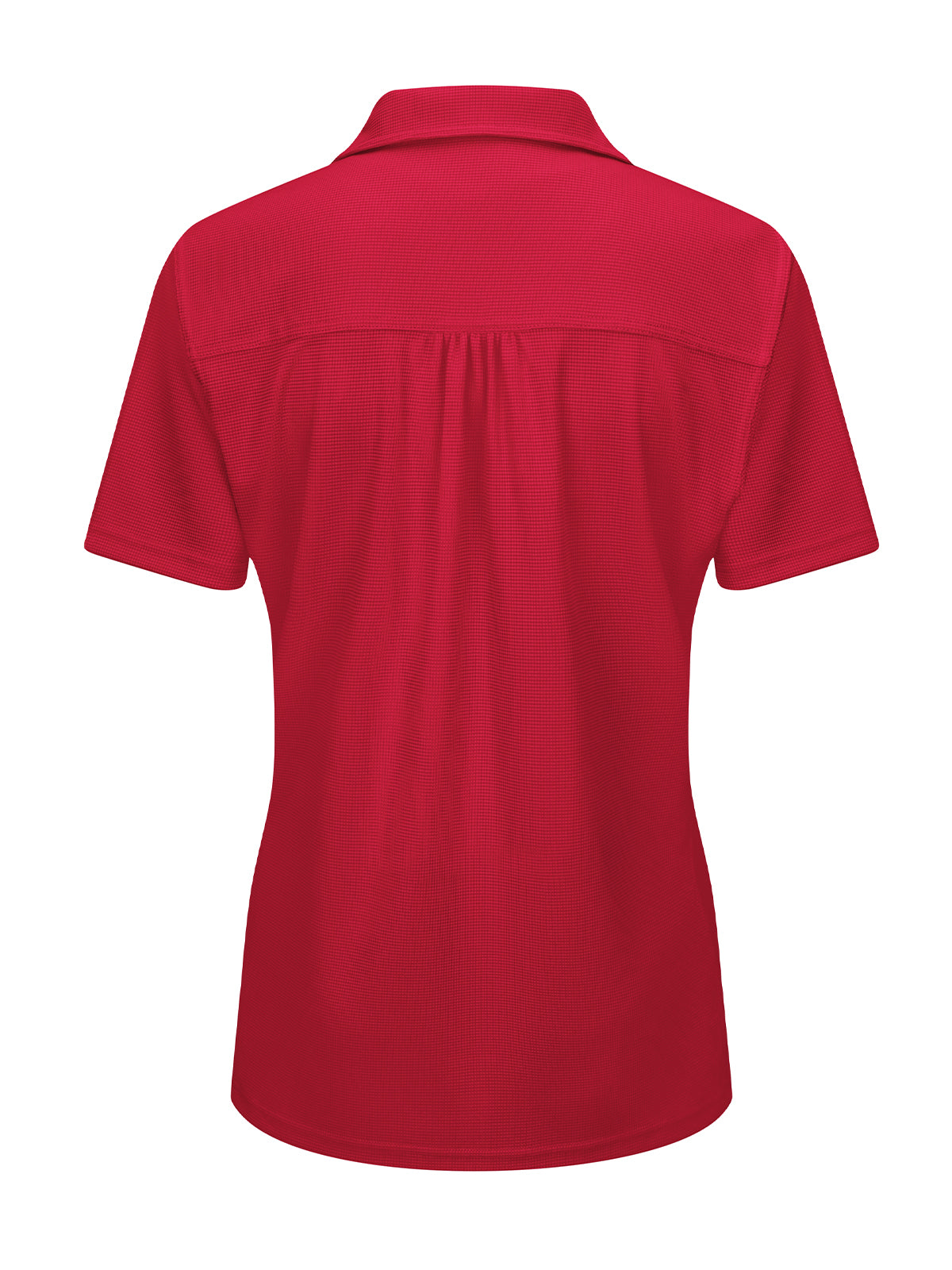 Women's Short Sleeve Performance Knit Flex Series Pro Polo - SK91 - Red