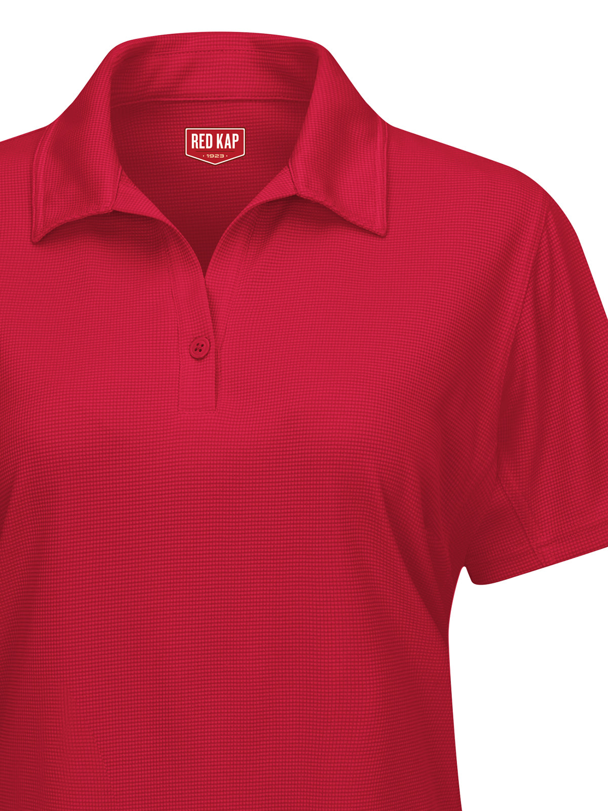 Women's Short Sleeve Performance Knit Flex Series Pro Polo - SK91 - Red