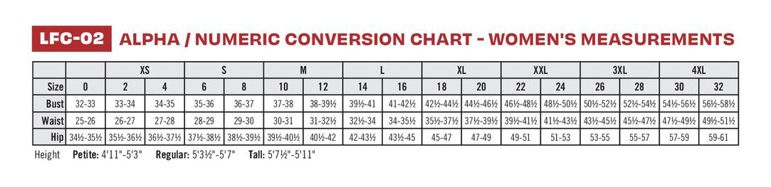 SIZECHART