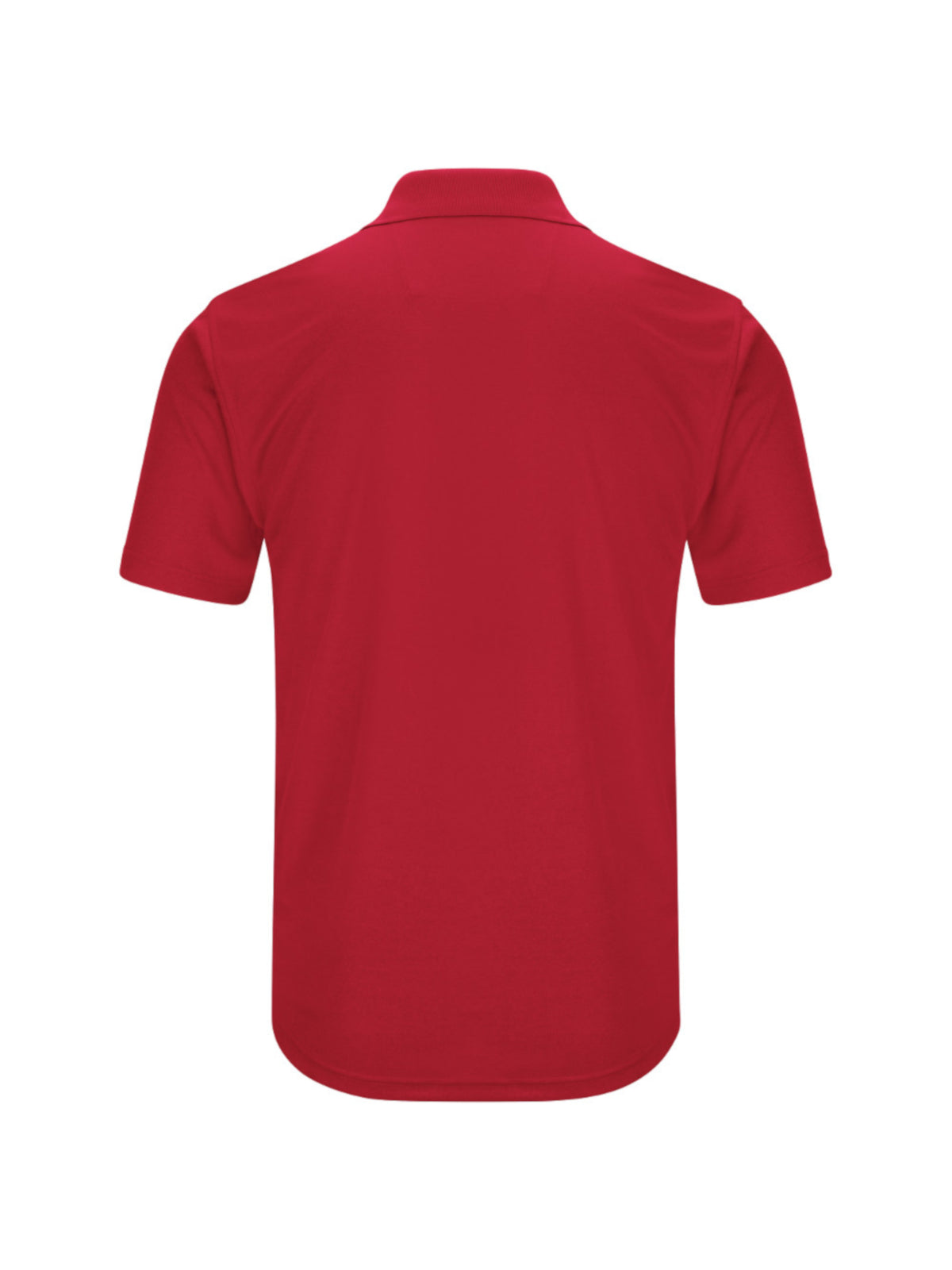 Men's Short Sleeve Performance Knit Pocket Polo - SK98 - Red