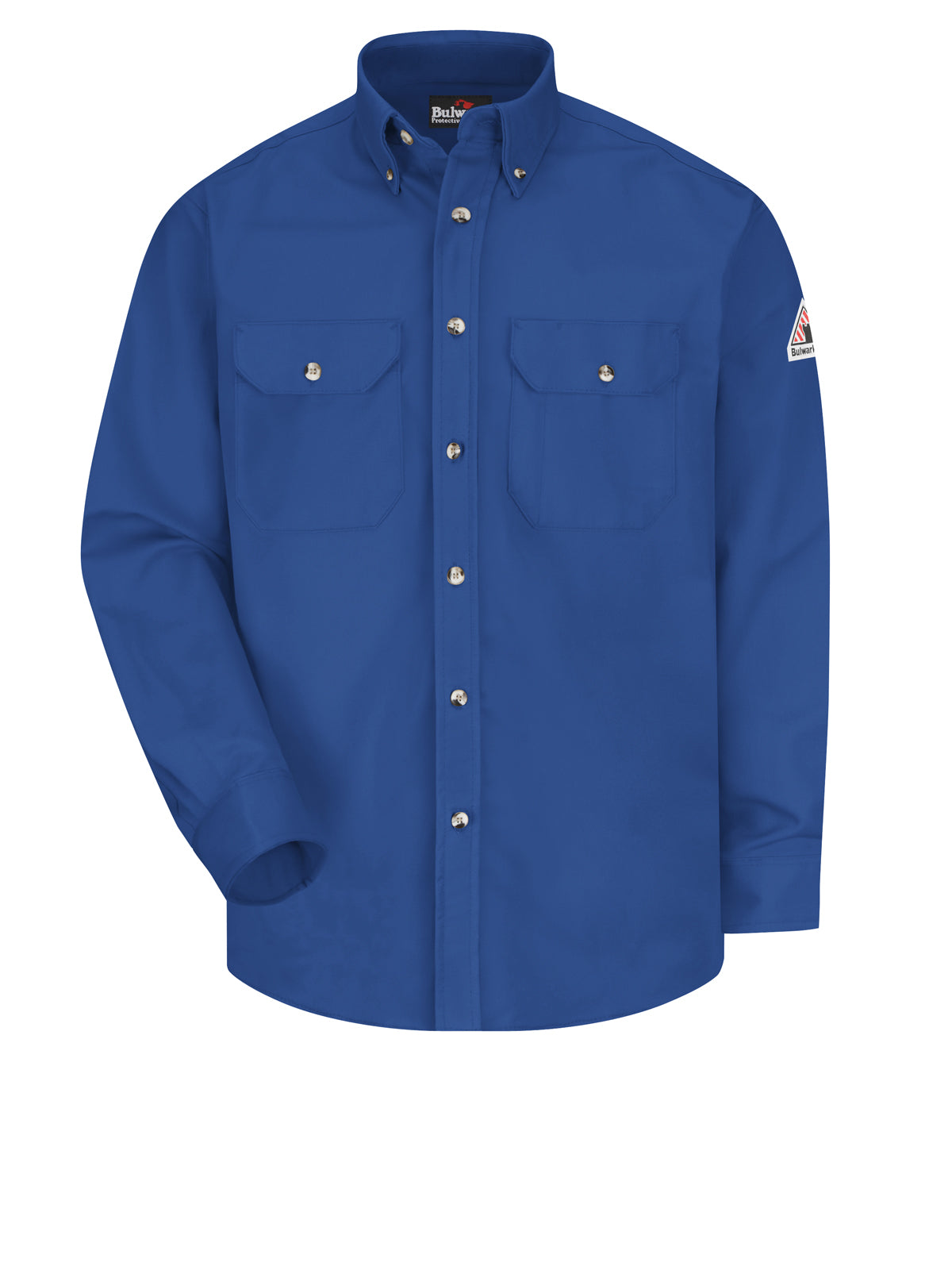 Men's Midweight Flame-Resistant Dress Uniform Shirt - SLU2 - Royal Blue