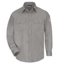 Men's Flame-Resistant Uniform Shirt - SLU8 - Grey