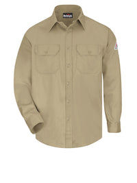 Men's Flame-Resistant Uniform Shirt - SLU8 - Khaki