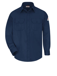 Men's Flame-Resistant Uniform Shirt - SLU8 - Navy