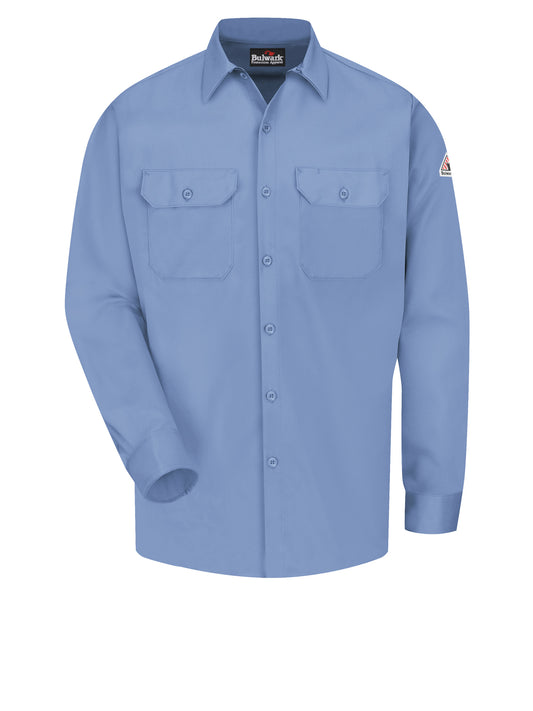 Men's Cmfrtch 7Oz. Work Shirt - SLW2 - Light Blue
