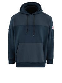 Men's Flame-Resistant Fleece Hoodie - SMM4 - Navy