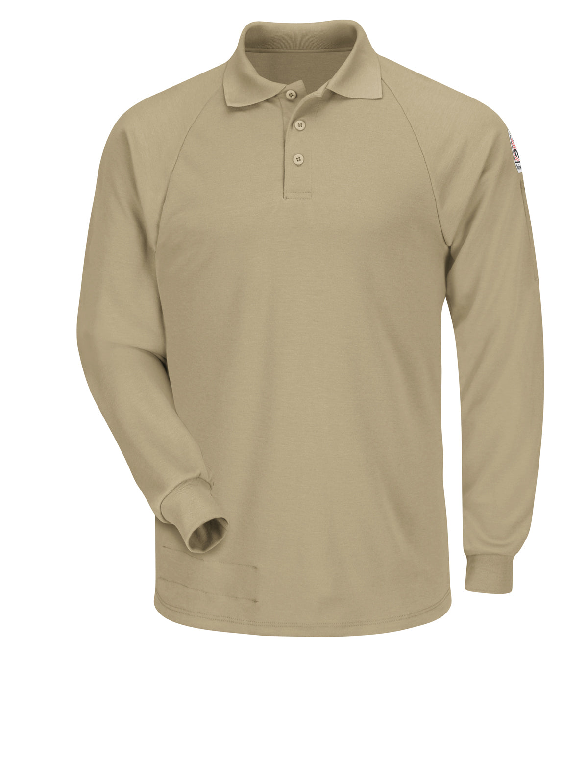 Men's 6.5Oz Long Sleeve Classic Ct2 Polo - SMP2 - Khaki