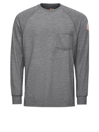 Men's Flame-Resistant Long-Sleeve Performance CoolTouch 2 T-Shirt - SMT2 - Grey