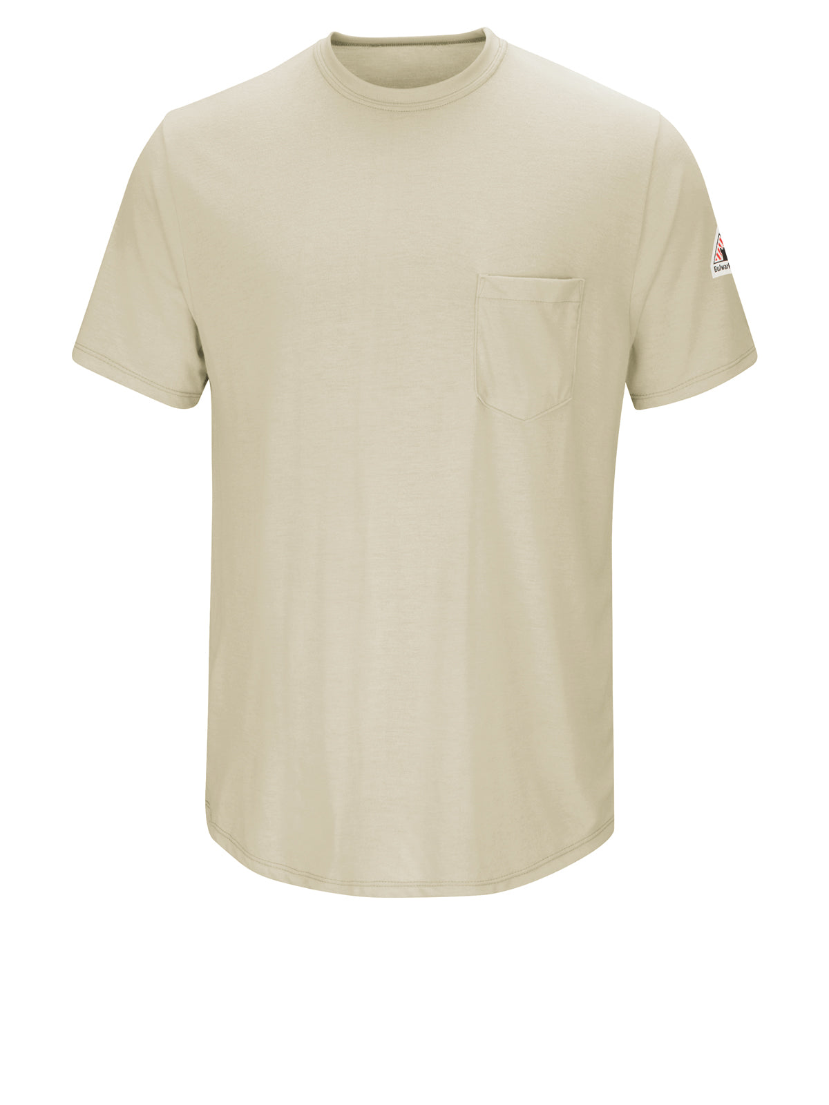 Men's Lightweight Flame-Resistant Short-Sleeve T-Shirt - SMT6 - Khaki
