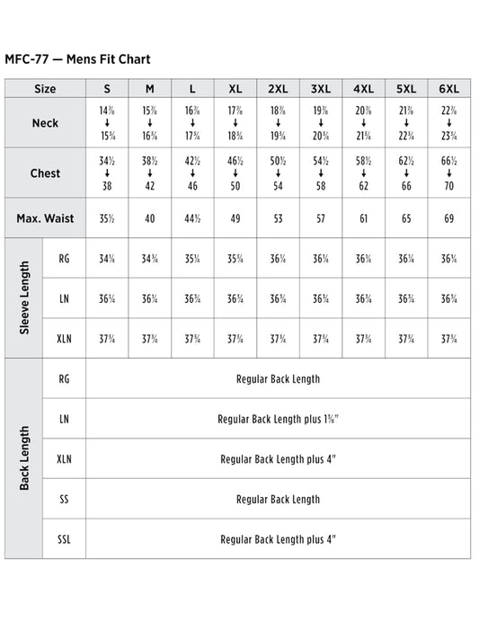 SIZECHART