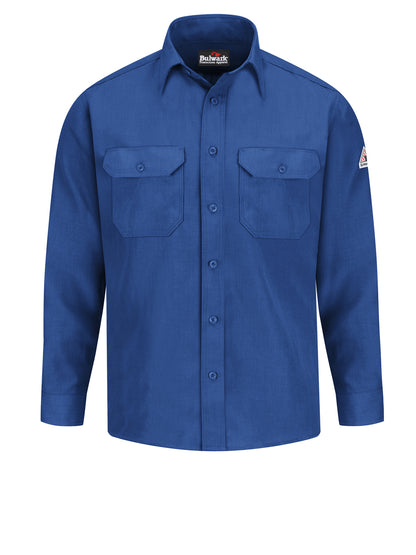 Men's Lightweight Nomex Flame-Resistant Uniform Shirt - SND2 - Royal Blue