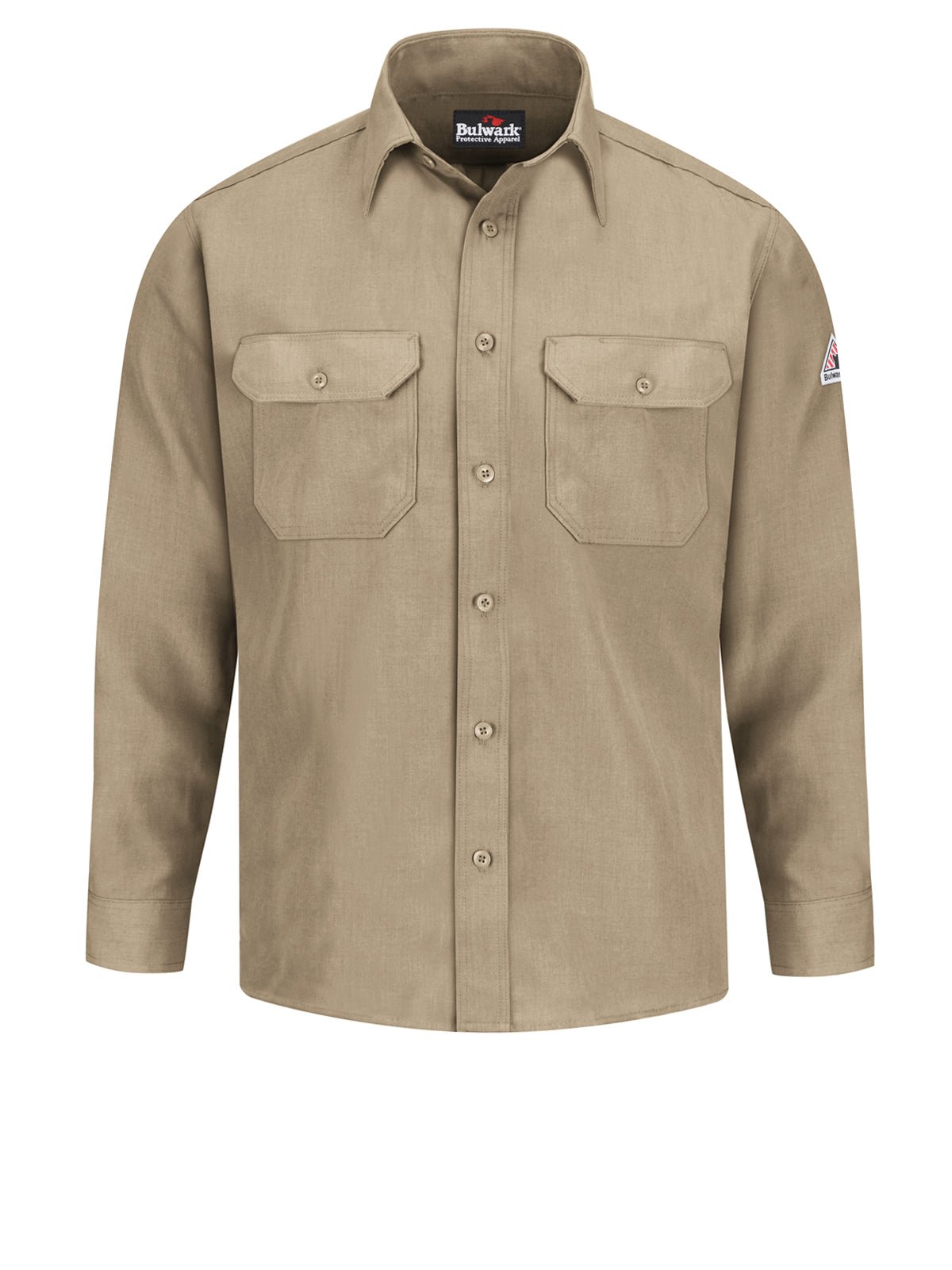Deluxe Shirt Nomex 4.5Oz Gulf Blue - SND2 - Tan