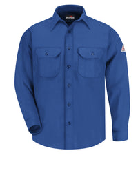 Men's Flame-Resistant Nomex IIIA Uniform Shirt - SND6 - Royal Blue