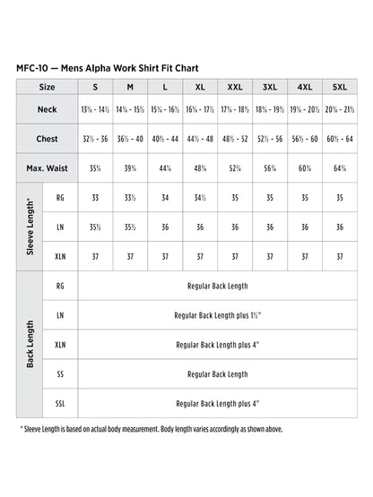 SIZECHART