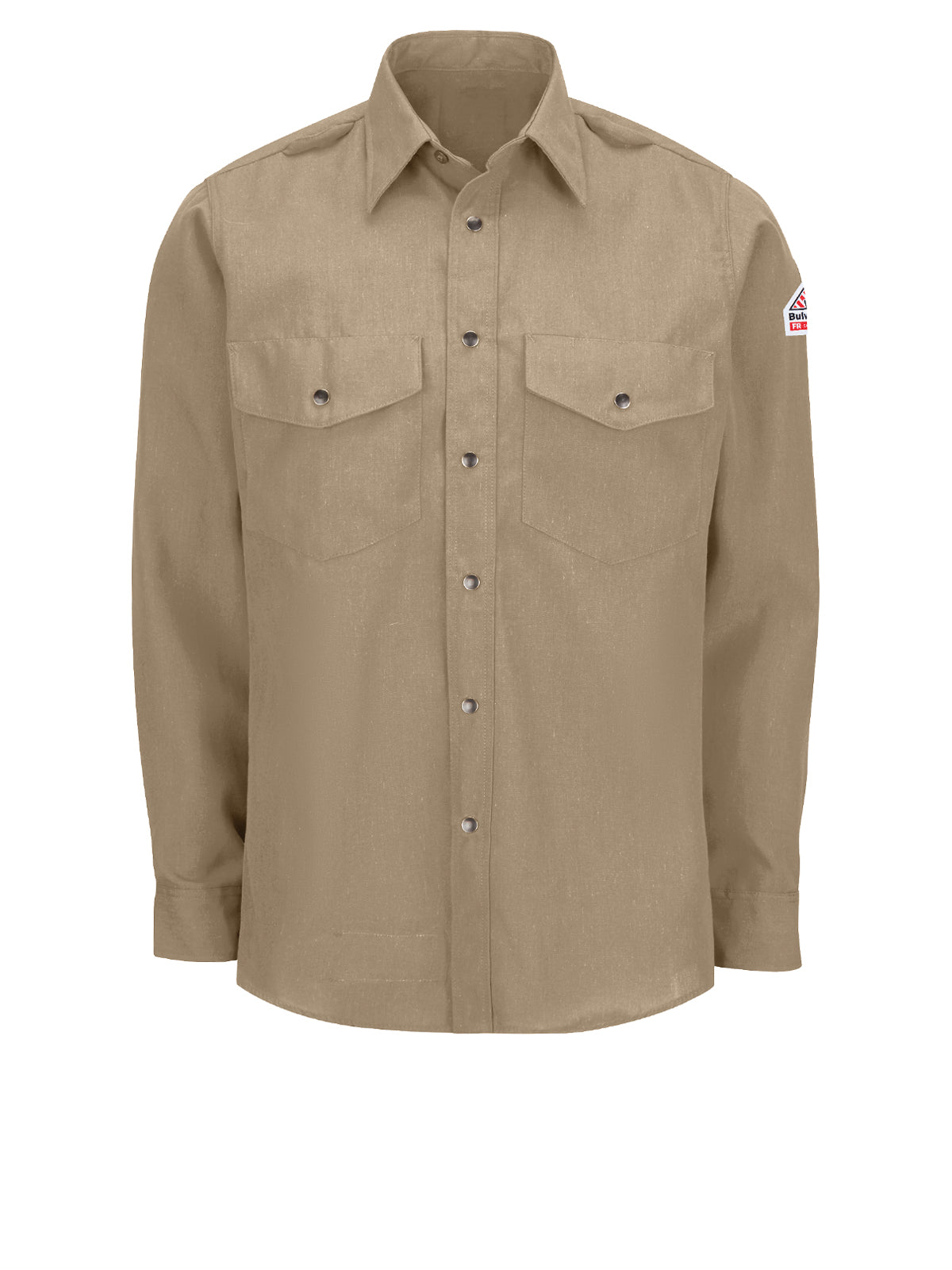 Men's Lightweight Nomex Flame-Resistant Snap-Front Shirt - SNS2 - Tan