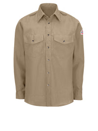 Men's Lightweight Nomex Flame-Resistant Snap-Front Shirt - SNS2 - Tan