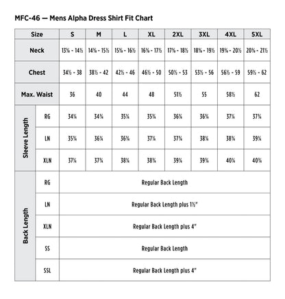 SIZECHART