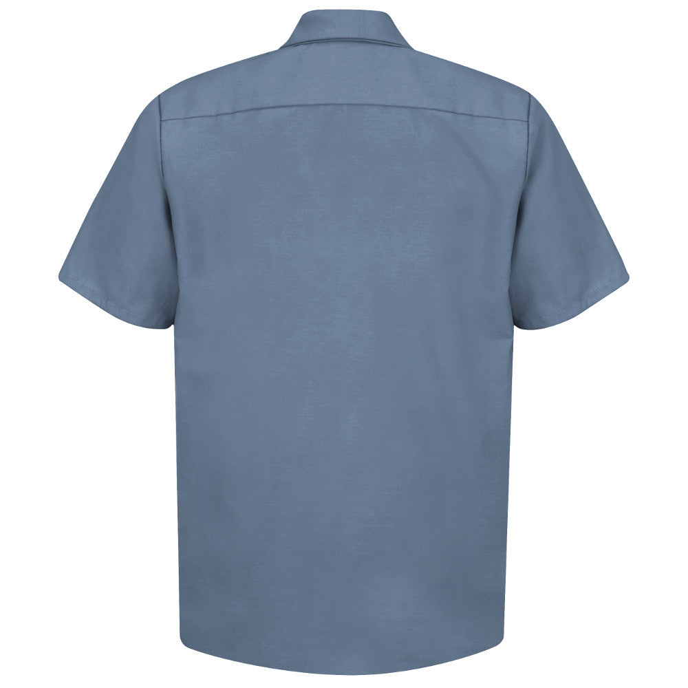 Men's Short Sleeve Industrial Work Shirt - SP24 - Postman Blue