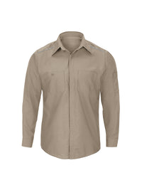 Men's Long Sleeve Pro Airflow Work Shirt - SP3A - Khaki