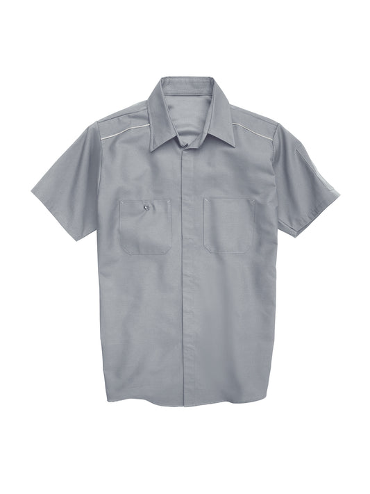 Men's Short Sleeve Pro Airflow Work Shirt - SP4A - Grey