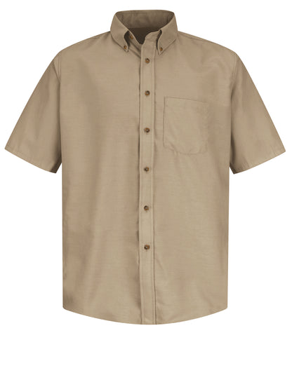 Men's Short Sleeve Dress Shirt - SP80 - Khaki