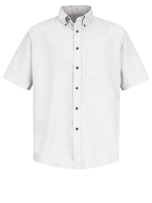 Men's Short Sleeve Dress Shirt - SP80 - White