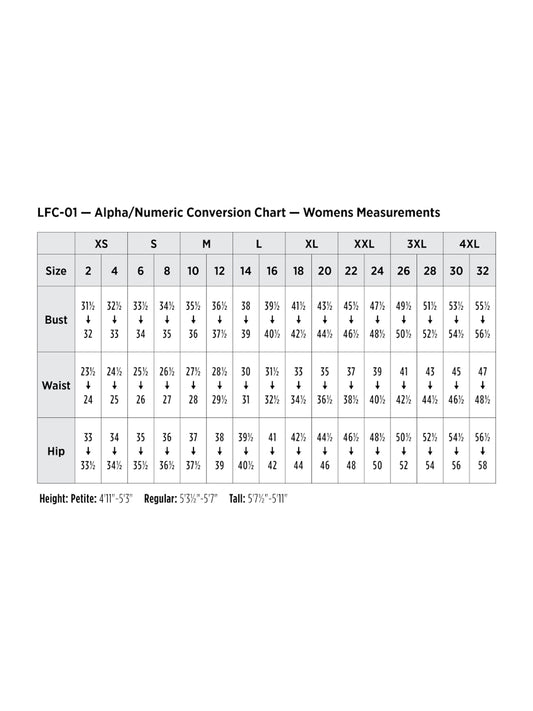 SIZECHART