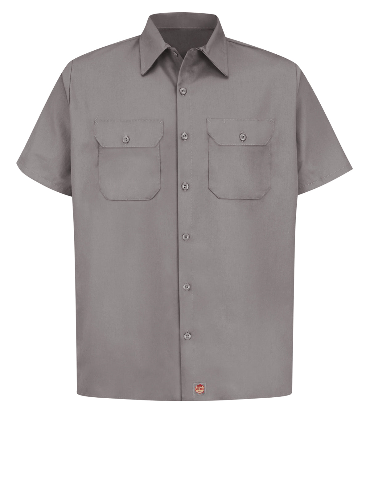 Men's Short Sleeve Utility Uniform Shirt - ST62 - Silver