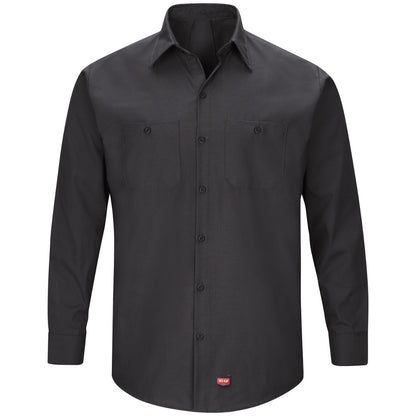 Men's Long Sleeve Mimix Work Shirt - SX10 - Black