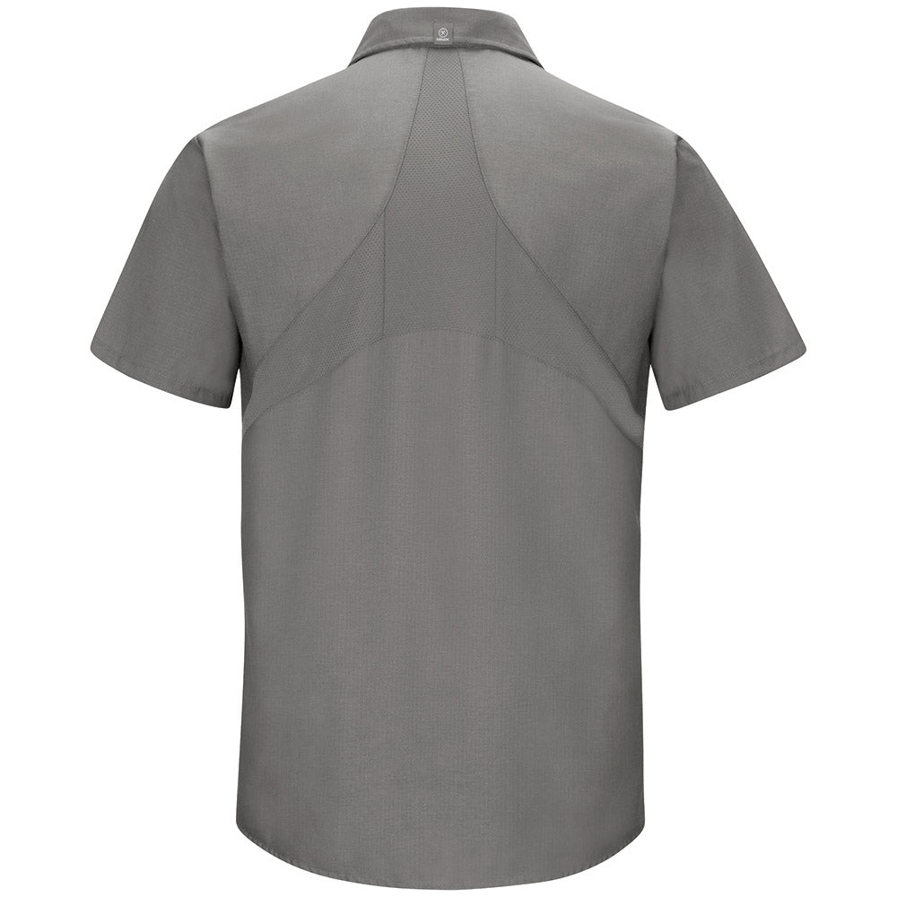 Men's Short-Sleeve MIMIX™ Work Shirt - SX20 - Grey