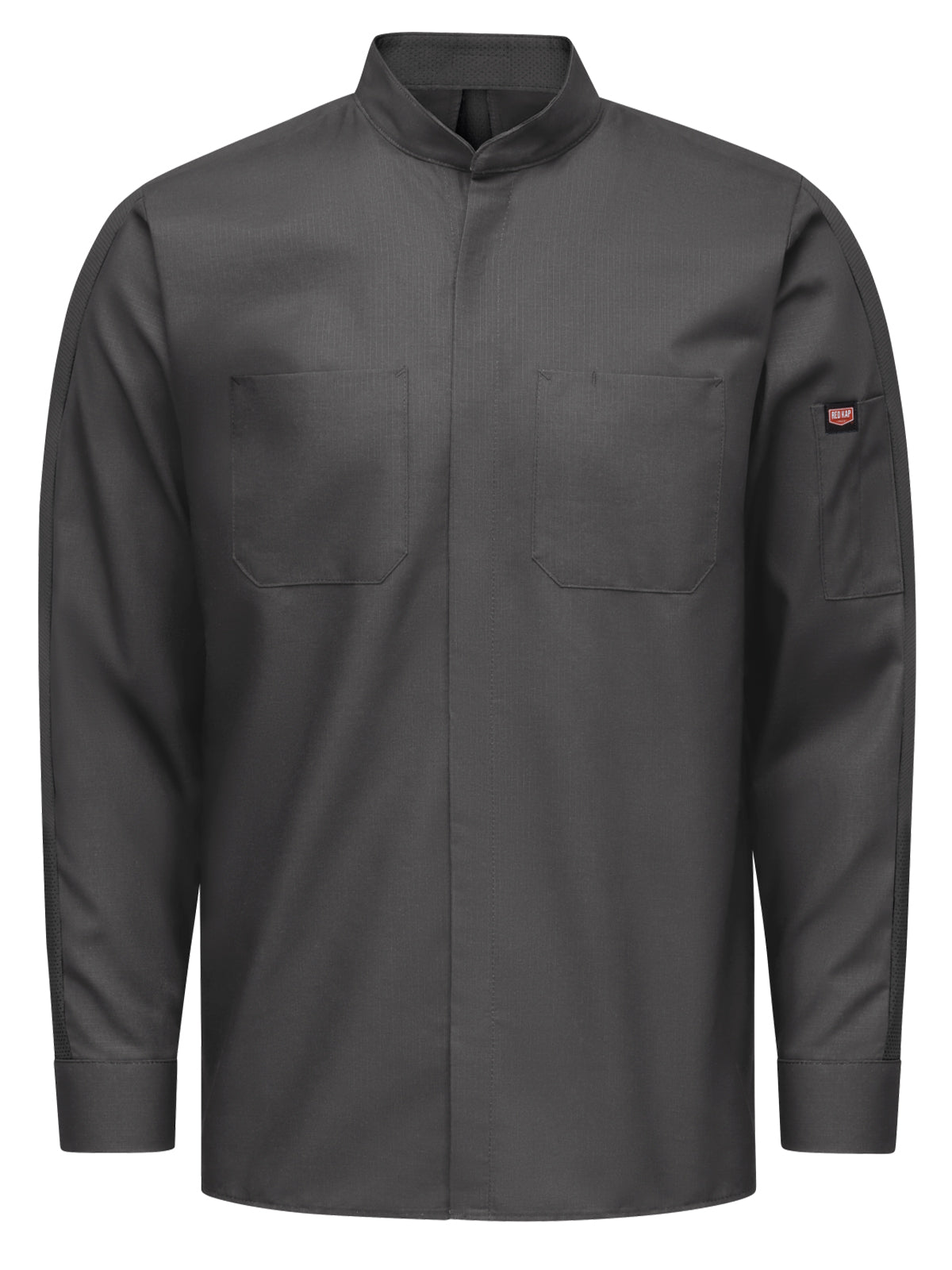 Men's Long Sleeve Two-Tone Pro+ Work Shirt with OilBlok and MIMIX™ - SX36 - Charcoal