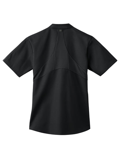 Women's Short Sleeve Performance Pro+ Work Shirt with OilBlok + Mimix™ - SX45 - Black