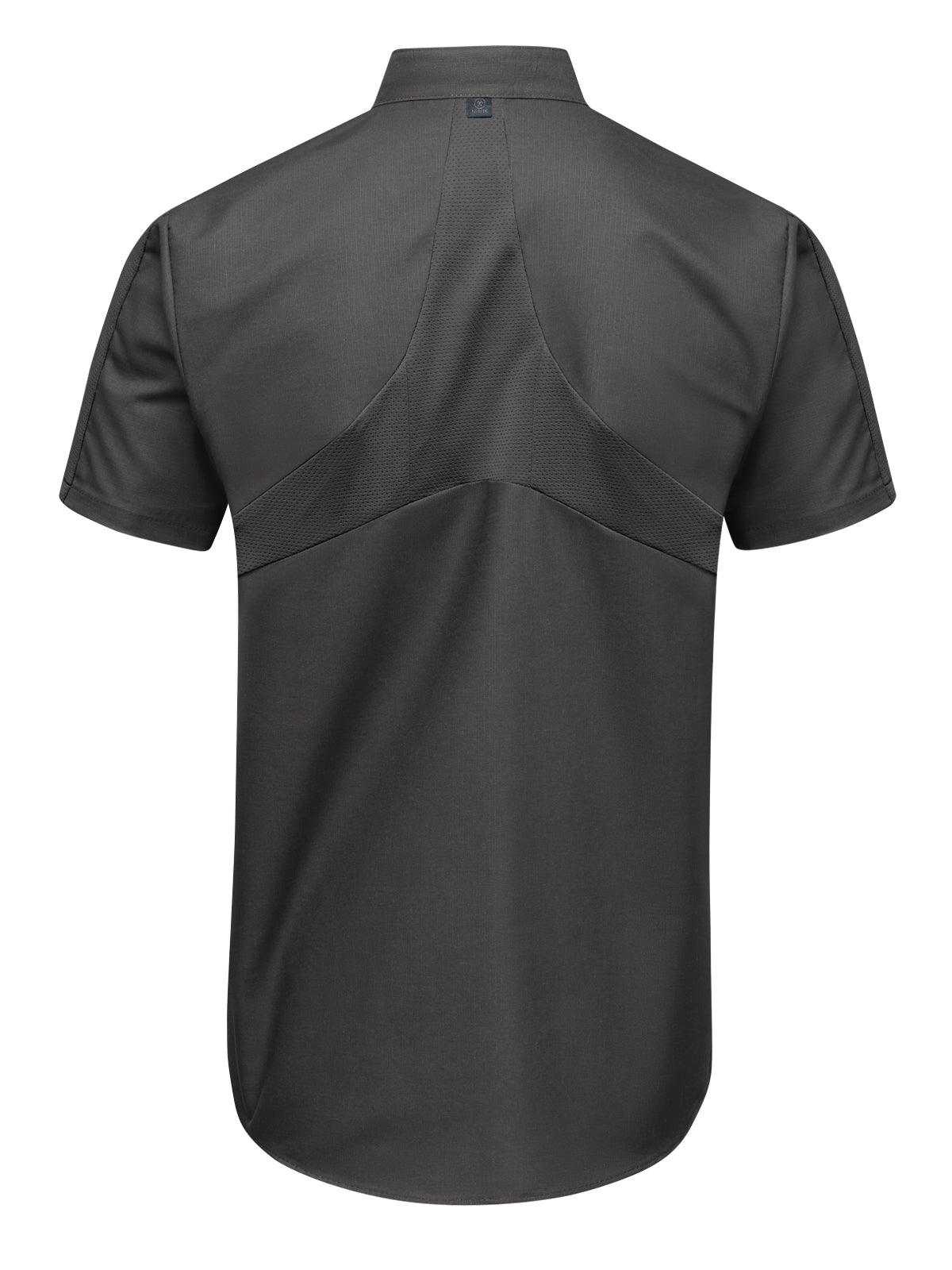 Men's Short Sleeve Two Tone Pro+ Work Shirt with OilBlok and MIMIX™ - SX46 - Charcoal