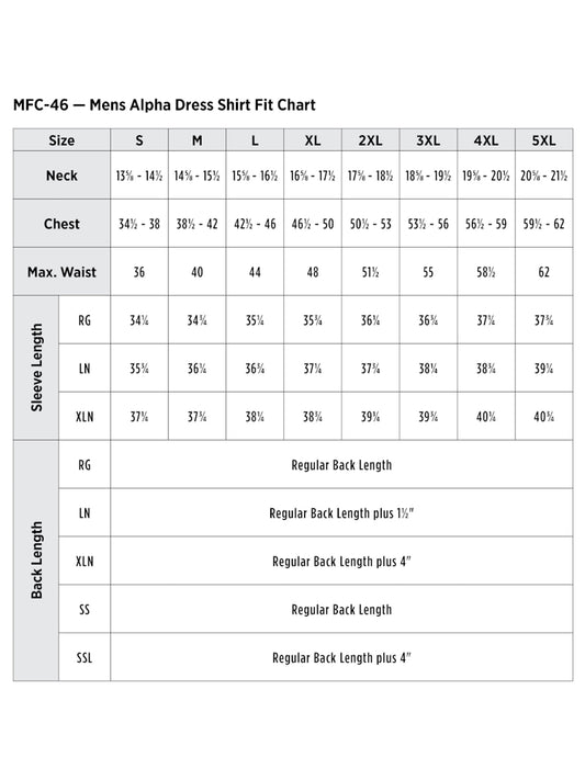 SIZECHART