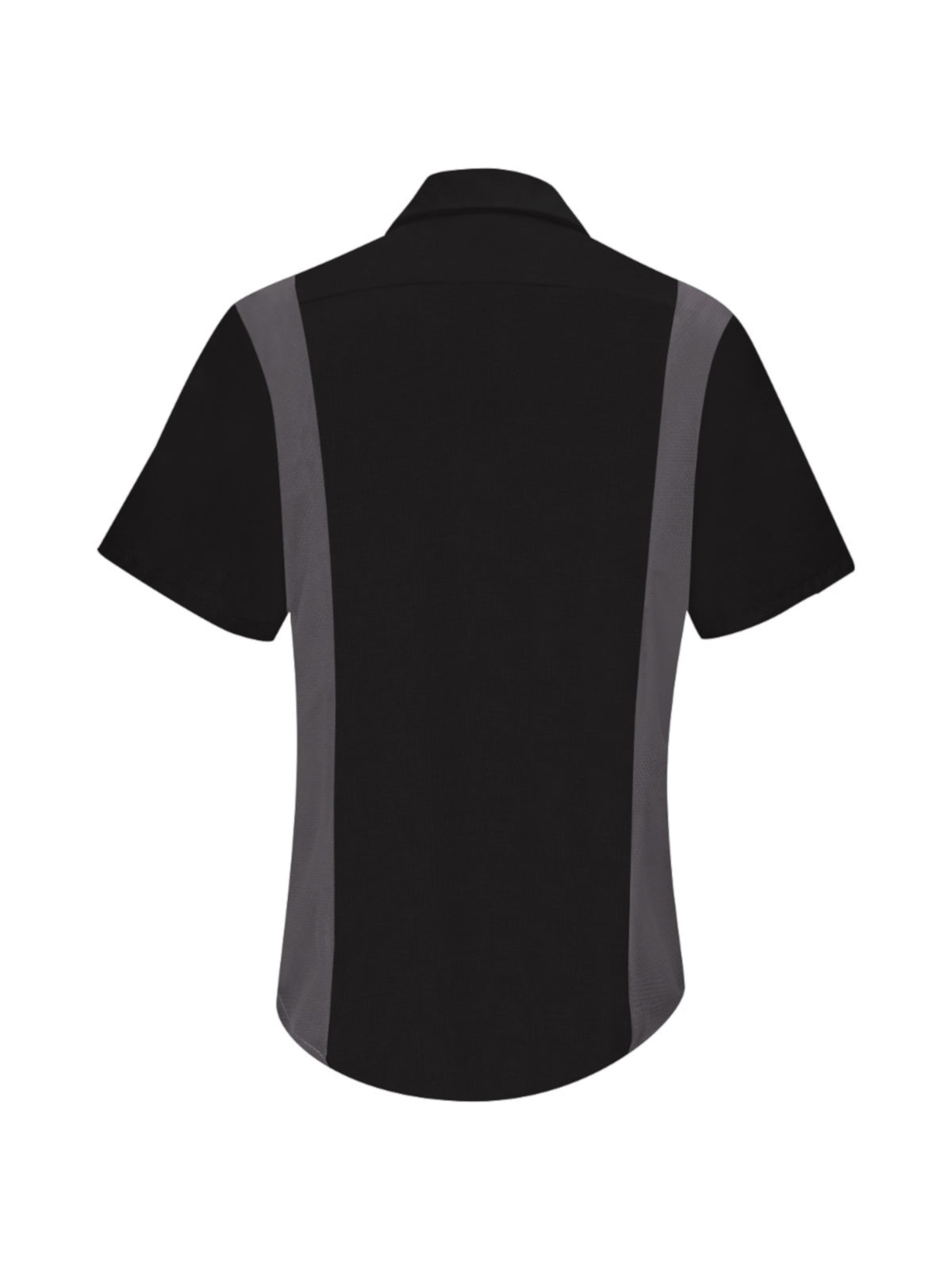 Women's Short Sleeve Performance Plus Shop Shirt - SY41 - Black Charcoal