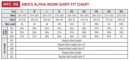 SIZECHART