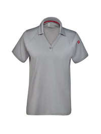 Women's Pocketless Cooling Stretch Jersey Polo - TCW1 - Gravel