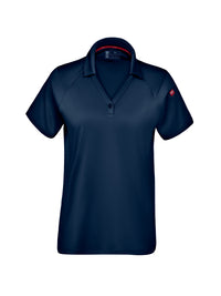 Women's Pocketless Cooling Stretch Jersey Polo - TCW1 - Navy