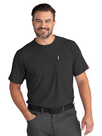 Men's 1-Pocket Cooling Short Sleeve T-Shirt - TKM2 - Black