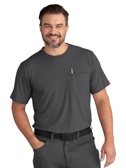 Men's 1-Pocket Cooling Short Sleeve T-Shirt - TKM2 - Carbon